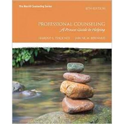 The Professional Counseling: A Process Guide to Helping
