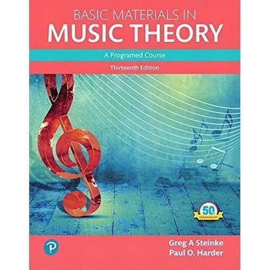 Basic Materials in Music Theory: A Programed Course, Books a la Carte 